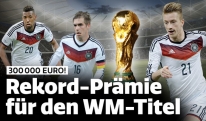 300 000 ევრო მსოფლიოს ჩემპიონობისთვის - გერმანელები პრემიებზე შეთანხმდნენ